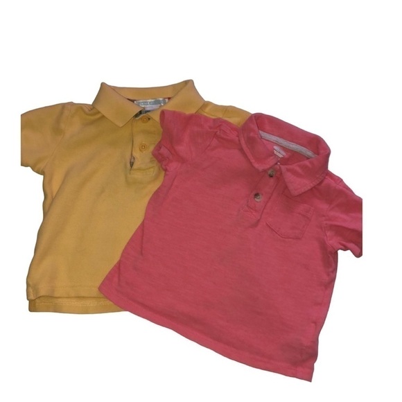 Collared short sleeve toddler shirt bundle. (6-12 months) - Picture 1 of 1